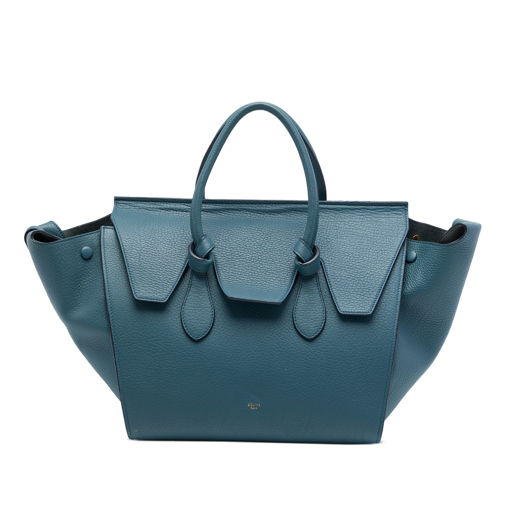 Pre-Loved Celine Small Grained Calfskin Tie Knot Tote